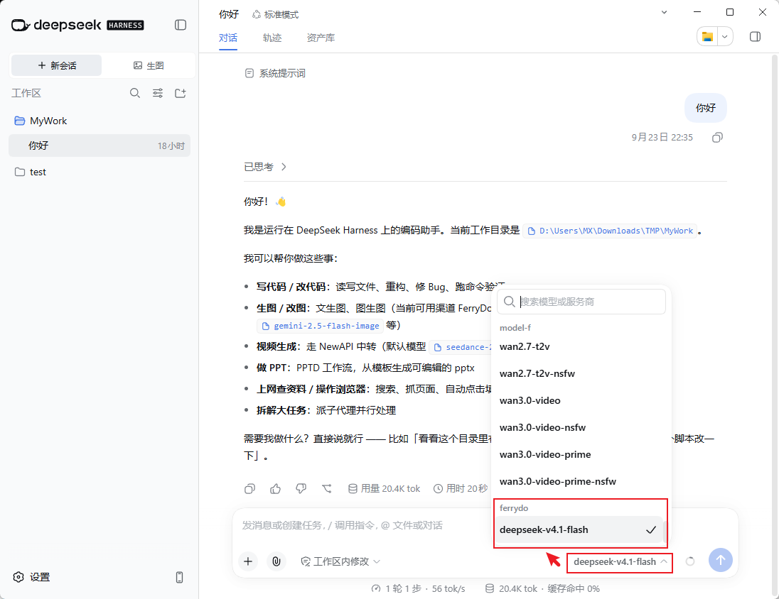 DSH 对话验证成功